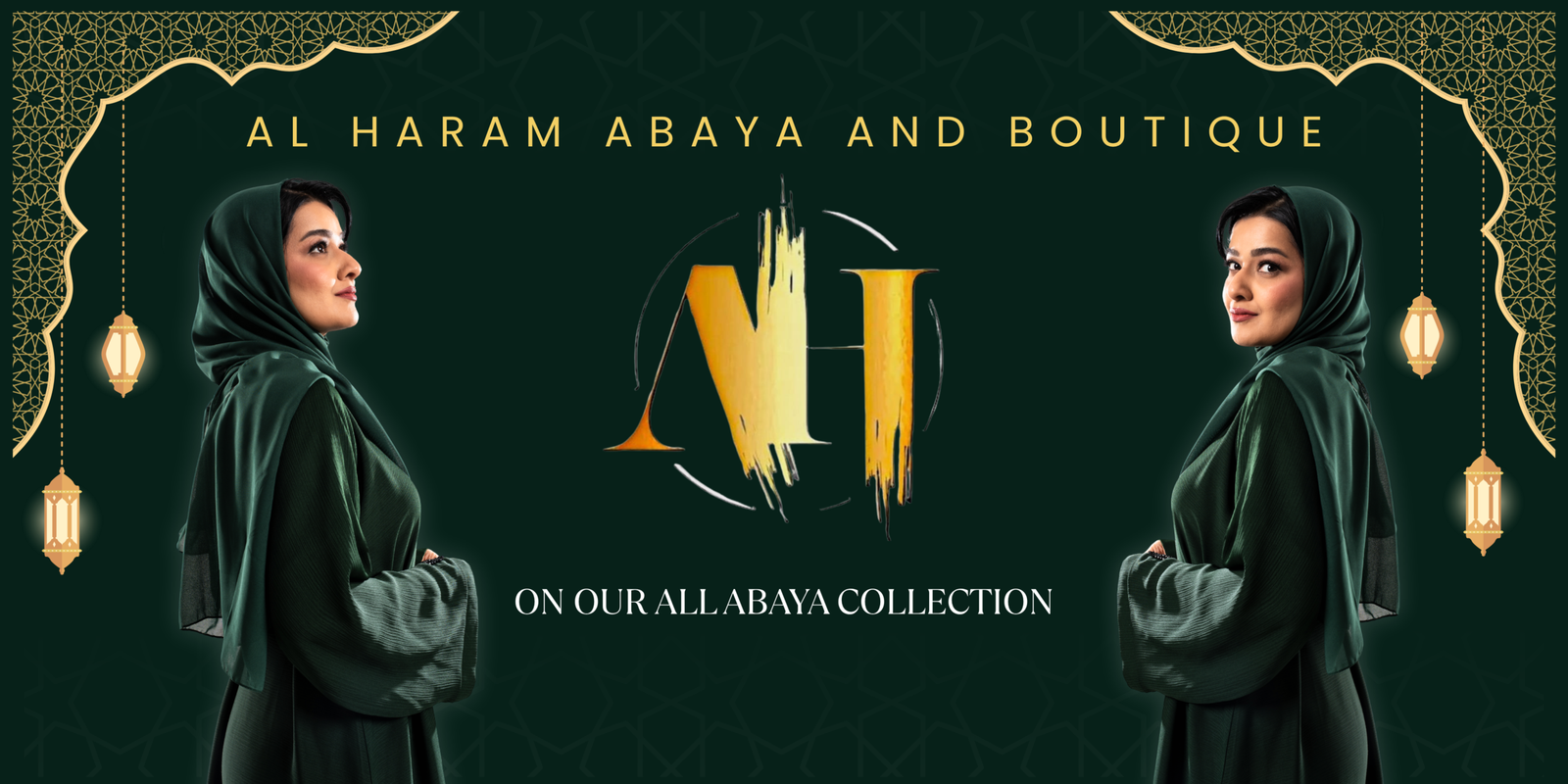 Designer abaya collection banner